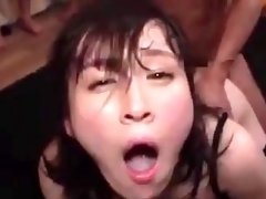 Luscious Oriental slut addicted to rough sex and hot semen