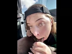 Onlyfans leaked teen brunette babe blowjob bbc cum in mouth