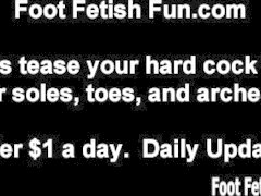 POV Foot Fetish And Femdom Toe Sucking Porn