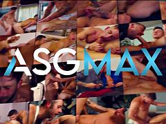 Expert Masseur Carter Woods Performs Complete Body Massage on Ryan Jordan Outdoors with Happy Ending Finish