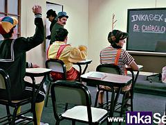 Big Ass Latina Classroom Slut