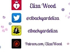 BBW Eliza Wood  Booty Shaking & Bouncing in Panties  ctbackyardeliza