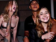 Blondes Surprise Cuckold Revelations in Hardcore Fuck