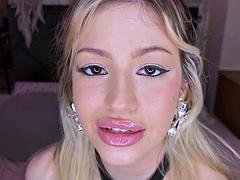 Stellafatale and Ystellas Plump Lips Fetish Compilation