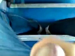 Man caught masturbating on the bus