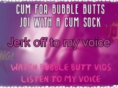 Bubble Butt Compilation voiceover JOI with a Cum Sock Optional CEI