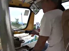 Hitchhiker Lek - Blowjob and Masturbation - 4 minute clip