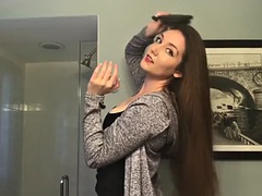 Sexy long hair comb
